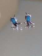 Sterling Silver Western Theme Jewelry Including Cowboy Boot Turquoise Earrings, Charm Sweater Pin And More