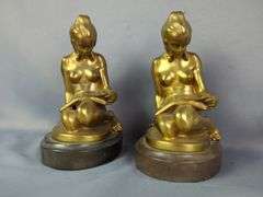 Figural and Face Design Bookends