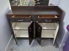 Cabinet with Drawers and Storage, 36" x 48" x 15", Bidder Repsonsible For Proper Removal