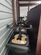 High Back Rolling Desk Chairs, Qty 5