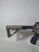 Roggio Arsenal RA-15 5.56 Nato Rifle SN# RA09060801, 2 Total Mags, Adjustable Stock, Flip Up Sights, Leapers Red/ Green Dot Sight, Laser, Flashlight