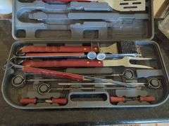 Brinkmann BBQ Grill Tool Set with Case