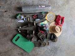 Gardening and Outdoor Items In cluding Solar Lights, Yard Tools, Gloves And More