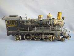 Locomotive Engine Metal Replica