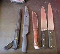 Filet And Kitchen Knives, Qty 5