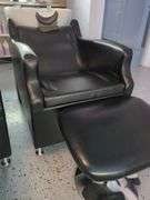 Minerva Salon Shampoo Station Chairs with Footrest