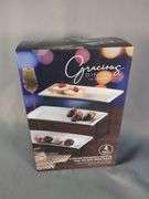 Hamilton Beach Sandwich Maker, Gibson Gracious Dining Tray Set, Braun Hand Blender