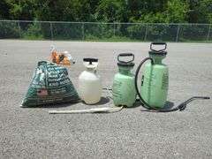 Garden Sprayers and Dry Sweep Absorbent