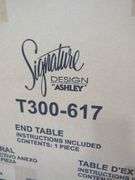 Signature Design by Ashley T300-617 Chair Side End Table, In Original Box