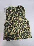 Nesco Camo Hunting Vest Size M, Cleaning Rods, Qty 3, Cleaning Patches, Butt Plate, And .50 Cal Deactivated Shell
