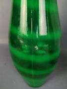 Pair of Green Glass Decanters with Stopper