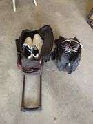 Columbia And Anger Raw Hammer Bowling Balls, Dexter Shoes, Circle Shoes And Bowling Bags, Qty 2