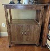 Rolling Kitchen Cart with Storage