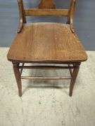 Dining Chairs, Qty 2 - One Upholstered