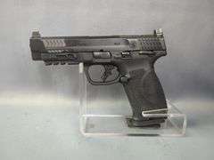 Smith & Wesson M&P10mm M2.0 10mm Auto Pistol SN# NMH2174, 2 Total Mags, Extra Grips, Paperwork, In Box
