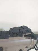 Roggio Arsenal RA-15 5.56 Nato Rifle SN# RA09060801, 2 Total Mags, Adjustable Stock, Flip Up Sights, Leapers Red/ Green Dot Sight, Laser, Flashlight