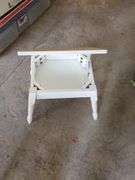 Wood Furniture Including Step Stool, Chair and Storage Table