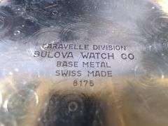 Caravelle Bulova Pocket Watch - Swiss Made, Unknown Working Order
