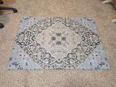 Designer Multi-Color Chairmat, 36" x 48"