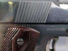 Colt Gold Cup National Match MK IV/Series 70 .45 Auto Pistol SN# 70N87982, Never Fired, Paperwork, In Box