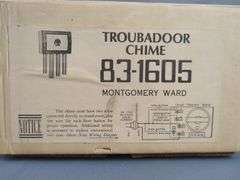 Howard Miller And Wynwood Domed Clocks, And Montgomery Ward Troubadoor Chime