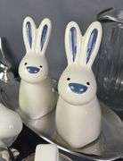 Housewares Assortment, Includes Pitcher, Bunny Accents, Dishes, and Napkin Rings