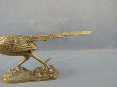 Brass Roadrunner Sculpture
