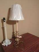 Accent Table Lamps, Qty 2, One Lampshade