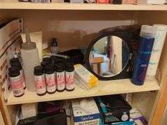 Hair Products and Supplies, Cabinet Not Included