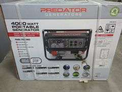Predator 4000 Watt Portable Gas Generator & Wheel Kit