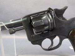 Manufacture d'Armes de Saint-Étienne 1892 Lebel 8mm 6-Shot Revolver SN# L-24113, Dated S 1922, In Leather Holster