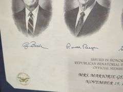 Collection of Presidential Memorabilia
