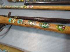 German Walking Stick And Cane Collection With Badges, Qty 5, And Decorative Walking Sticks And Canes, Qty 3