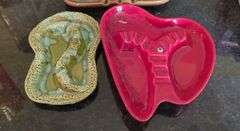 Ceramic ashtrays. Qty 2