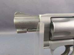 Smith & Wesson 638-3  .38 S&W Spl +P 5-Shot Revolver SN# CMY0132, Marked 'Molon Labe' (Greek For Come And Take Them), In Nylon Holster