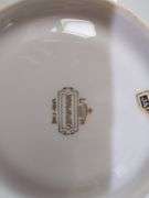 Royal Halsey, Kasuga Ware, and Sterling China Cup and Saucer Set With Royal Crown Creamer