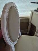 Painted Upholstered Dining Chair