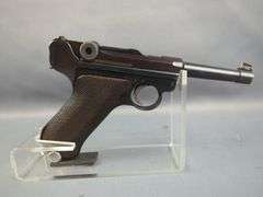 DWM Luger 9mm Para Pistol SN# 2813, 2 Total Mags, In Leather Holster