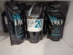 L'Oreal Blond Studio Hair Lightening and Developer Products, Contents Of Cabinet