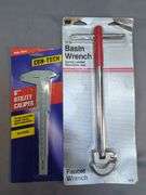 Variety of Plumbing Tools and Accessories