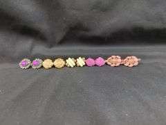 Ladies Clip On Earring Assortment, Qty 11