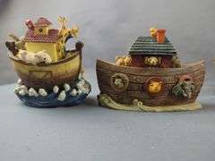 Noah's Ark Figurines and Decorative Items