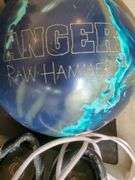 Columbia And Anger Raw Hammer Bowling Balls, Dexter Shoes, Circle Shoes And Bowling Bags, Qty 2