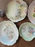 Decorative Plates Including Lefton China Pitcher and Palekh Collector Plate