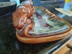 Ceramic Panther Ashtray