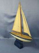 Handcrafted Wooden Model Boat Collection - Sailboats & Rowboats