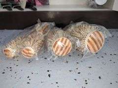 Olivia Garden Ceramic Ionic Bamboo Hair Brushes, Qty 5