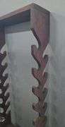 Double Sided Free Standing Gun Rack, Holds 15 Long Arms 67" X 28" X 7"