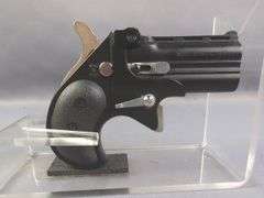 Cobra CB38 .38 Spl Over/Under Derringer Pistol SN# CT023767, In Bianchi Leather Holster