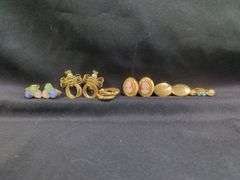 Ladies Clip On Earring Assortment, Qty 11